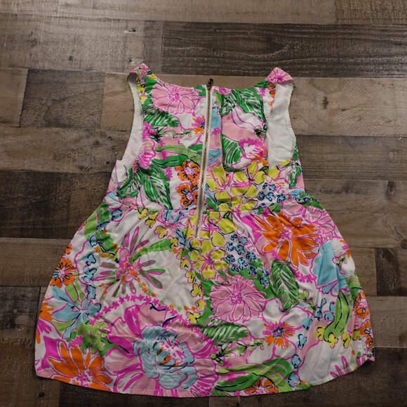 Lilly Pulitzer for Target Women’s Large Tropical Floral Sleeveless Tunic Top - Picture 9 of 10